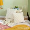 Funda de Almohada de Felpa a Cuadros Nueva 2024 Venta Caliente Transfronteriza Textil para el Hogar Funda de Almohada Decorativa para Sofá Cojín de Cama