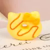Donut de lazo accesorios para teléfono móvil de resina accesorios para el cabello pasador caja de papelería material de bricolaje al por mayor pegamento en crema