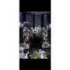 Nueva Cortina de Cuentas de Cristal Acrílico Adorno Colgante con Lentejuelas Plateadas Fondo de Escenario de Boda Hotel Accesorios de Boda con Lentejuelas Doradas