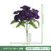 Flores de Pensamiento Artificiales para Exteriores Transfronterizas, Flores Falsas para Decoración de Hoteles, Adornos Creativos para Bodas y Hogar, Flores de Seda al por Mayor de Fabricantes