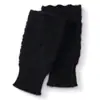 Guantes de cachemira de color liso estilo coreano, diseño unisex, tejidos, cálidos y resistentes al frío, con diseño sin dedos y de punto calado, modernos y versátiles
