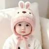 Chapéu Infantil Outono e Inverno Proteção para Orelhas Chapéu à Prova de Vento para Meninos e Meninas Bebê Lindo Quente Chapéu Pulôver Bebê Proteção contra Frio Inverno Moderno