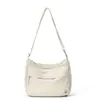 Popular Transfronteiriça Simples Casual Grande Capacidade Transversal Bolsa Tote 2025 Comércio Exterior Cor Sólida Leve Ombro Deslocamento Bolsa Feminina