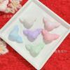Crema UV Alas de Amor Diabólico Cuentas Acrílicas Luminosas Sueltas diy Cadena para Teléfono Móvil Accesorios para Pulsera