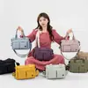 Bolso de Hombro Nuevo Estilo Transfronterizo, Tela de Nylon, Ligero, Gran Capacidad, Bolso Cruzado Multibolsillos, Bolso Casual para Viajes Diarios para Mujeres