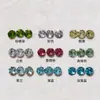 Clavo para Cartílago de Oreja de Acero Inoxidable con Corte Rosa Milenio de Diamante de 8 mm con Rosca Interna 1.0 Clavo Coclear Joyería para Piercing de Oreja Personalizada