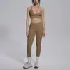 Conjunto de Yoga Sem Costura Transfronteiriço Justo, Aperta a Barriga, Emagrecimento, Secagem Rápida Roupas Fitness, Conjunto Multipeças Esportivo para Corrida Lazer ao Ar Livre