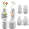 Artesanal DIY Resina Epóxi Gesso Cimento Garrafa Ab Cristal Cola Vaso Molde de Silicone Ferramentas de Lixamento Coleção