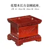 Base de Estatua de Buda con Talla Elevada de Madera Maciza de Guanyin y Adornos de Guan Gong para la Adoración de Buda