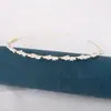 Diadema de Hada Verano Popular en Internet 2024 Nuevo Aleación Perla de Agua Fina Brillante Diamante Accesorios para la Cabeza Mujeres
