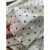 Camisa de Mujer Estilo Retro Francés con Lunares, Color Contrastante, Ligera, Transpirable, Corte Recto, Sin Mangas, con Cinta, Nueva Colección Verano 2026 H053010