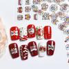 Adesivos de unha Lucky Lion de celebridades on-line atacado Ano Novo alívio 5D tridimensional estilo chinês dança do leão decorações de unhas