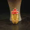 Nuevo Llavero de Latón Estilo Chino Calado de Cigarra con Sonido, Colgante para Llave de Coche de Cuerda Trenzada Hecho a Mano