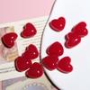 Collar Acrílico en Forma de Corazón Grueso Lindo Estilo Coreano Cadena para Teléfono con Cuentas Accesorios DIY Cuentas Sueltas Colorido Dulce