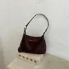 Bolso de gamuza para mujer, nueva colección de otoño 2026, estilo retro, adecuado para ir al trabajo, bolso de hombro, bolso de axila, bolso cruzado